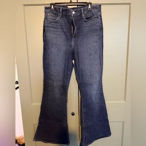 Hudson Jeans Dark Blue Flare Women's Jeans